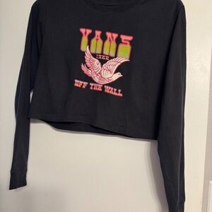 VANS cropped tee
